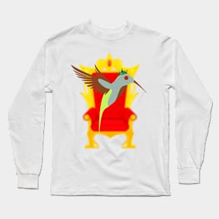 hummingbird king Long Sleeve T-Shirt